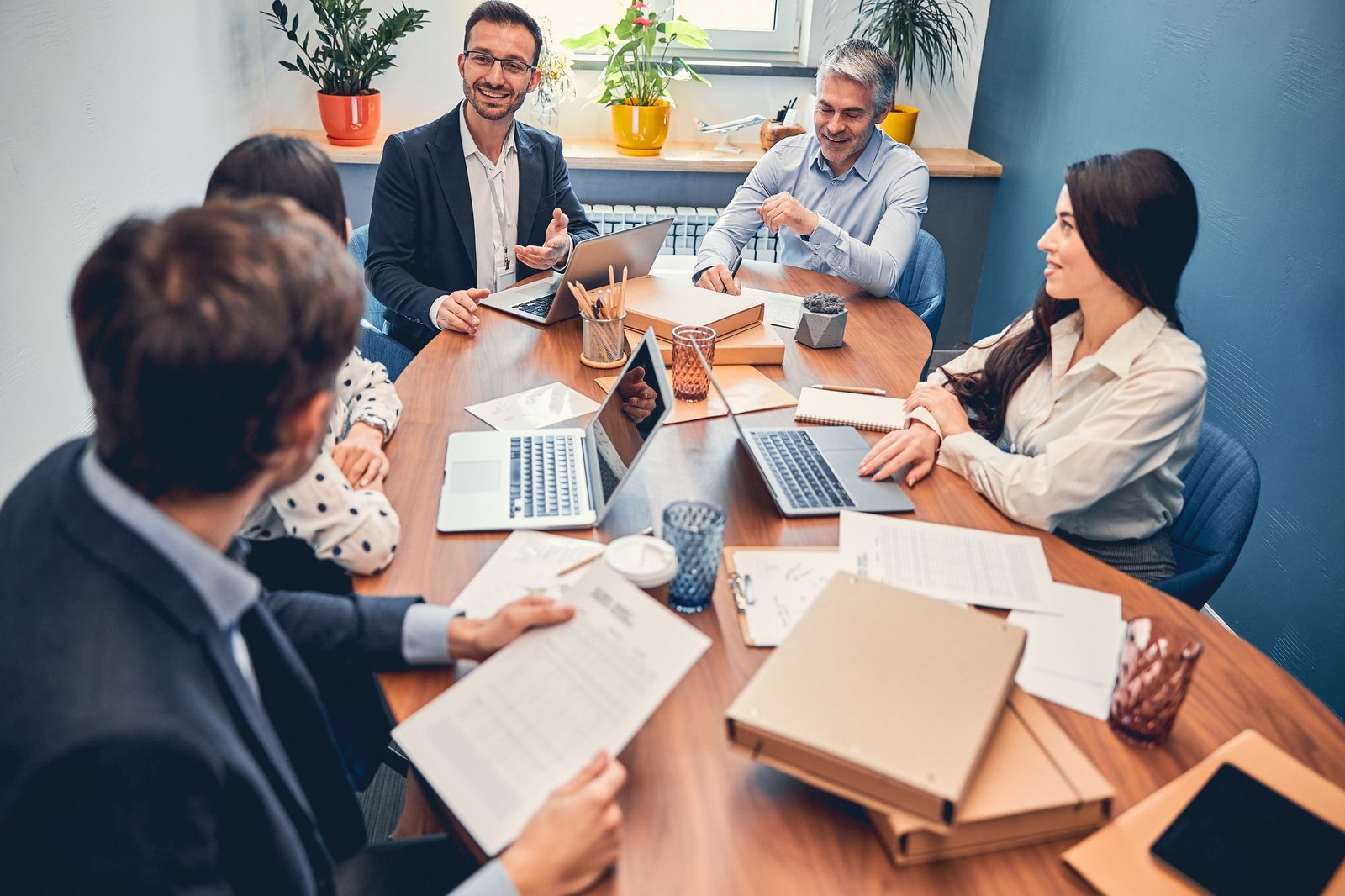 people taking in training course